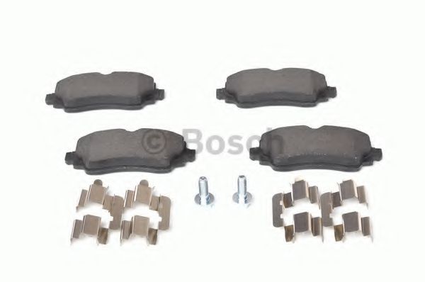 set placute frana,frana disc 8
