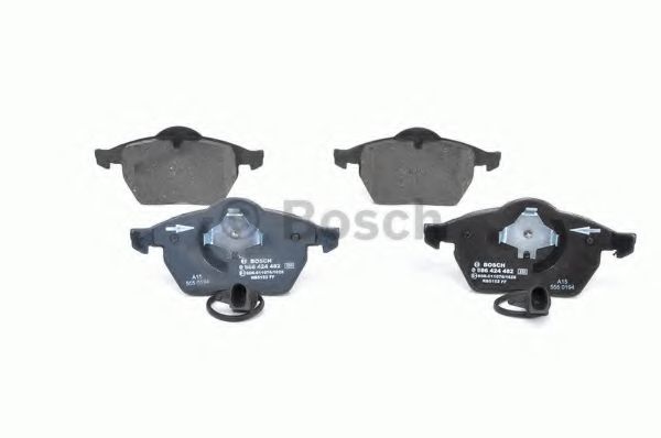 set placute frana,frana disc 4