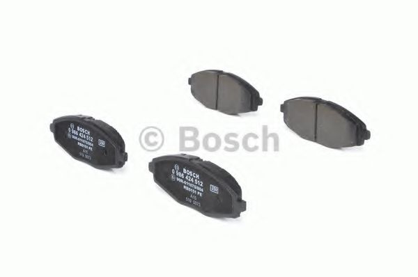 set placute frana,frana disc 2