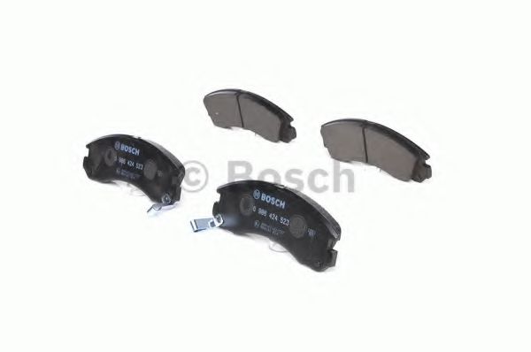 set placute frana,frana disc 2