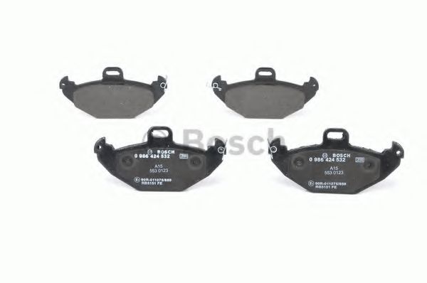 set placute frana,frana disc 6