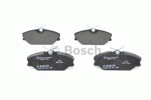 set placute frana,frana disc 4