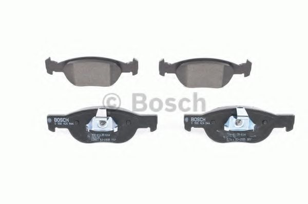 set placute frana,frana disc 4