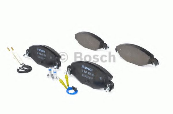 set placute frana,frana disc 2