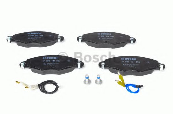 set placute frana,frana disc 3