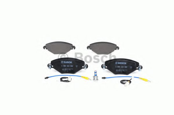 set placute frana,frana disc 4