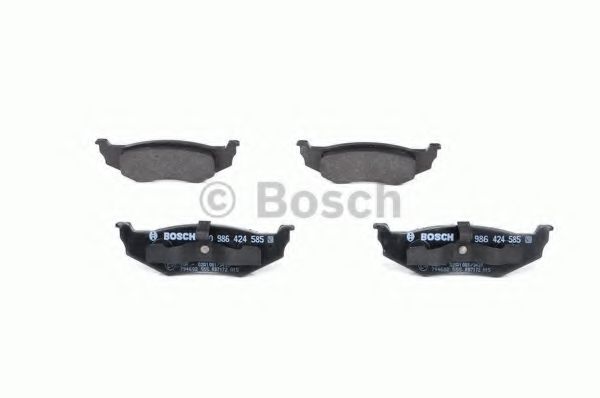 set placute frana,frana disc 4