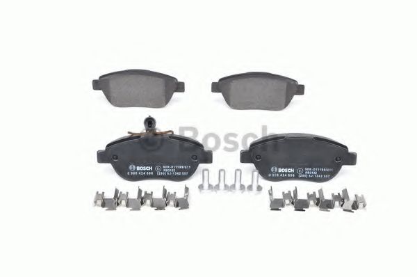set placute frana,frana disc 4