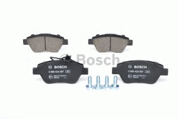 set placute frana,frana disc 4