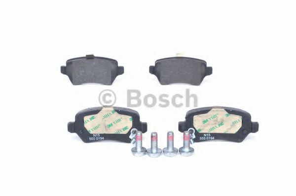 set placute frana,frana disc 4