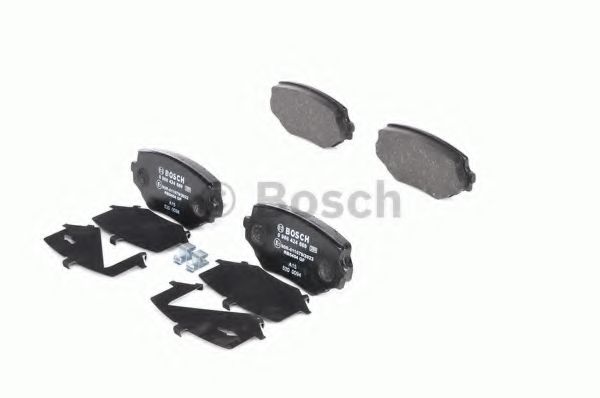 set placute frana,frana disc 2