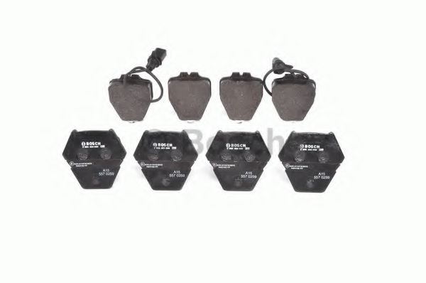 set placute frana,frana disc 2