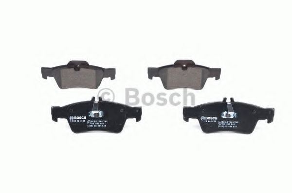 set placute frana,frana disc 4
