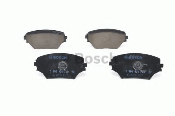 set placute frana,frana disc 4