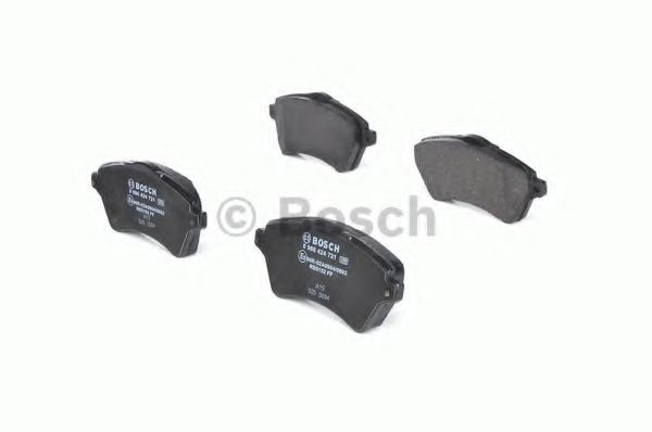 set placute frana,frana disc 2