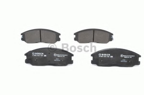 set placute frana,frana disc 6