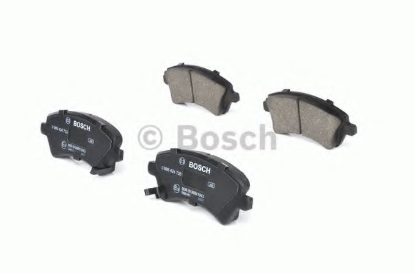 set placute frana,frana disc 2