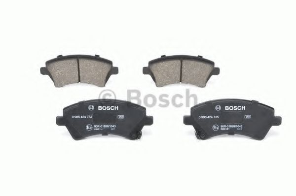 set placute frana,frana disc 4
