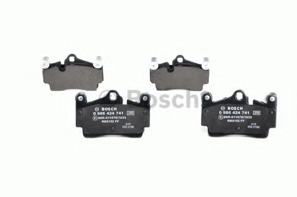 set placute frana,frana disc 4