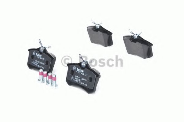 set placute frana,frana disc 2