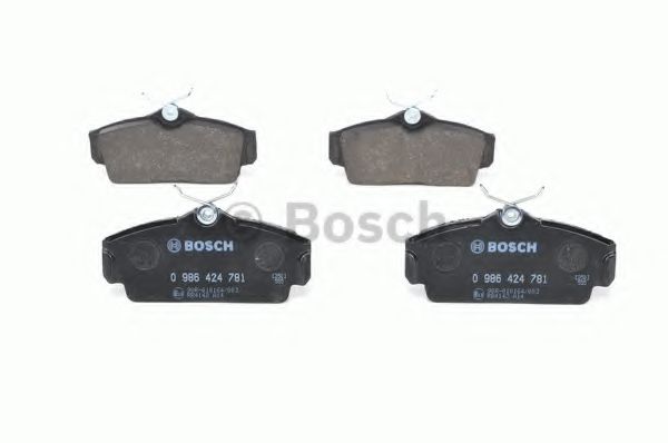 set placute frana,frana disc 4