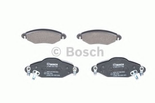 set placute frana,frana disc 4