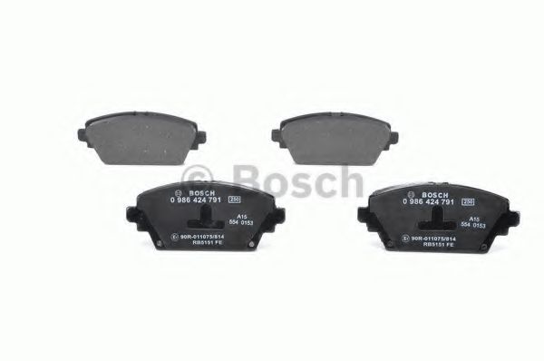 set placute frana,frana disc 4
