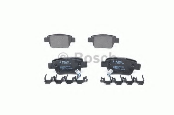 set placute frana,frana disc 4