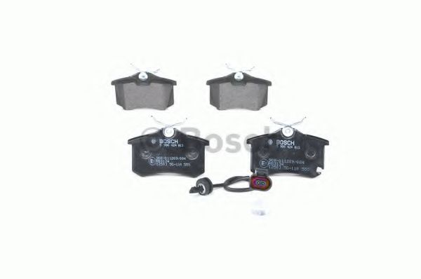 set placute frana,frana disc 4