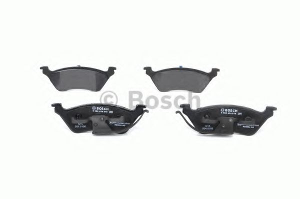 set placute frana,frana disc 4