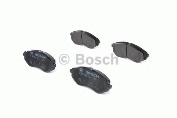 set placute frana,frana disc 2