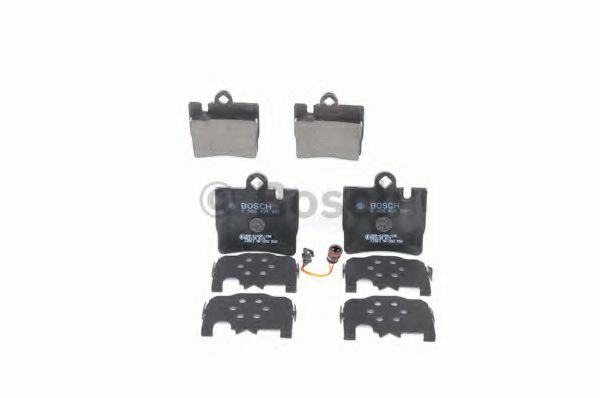 set placute frana,frana disc 4
