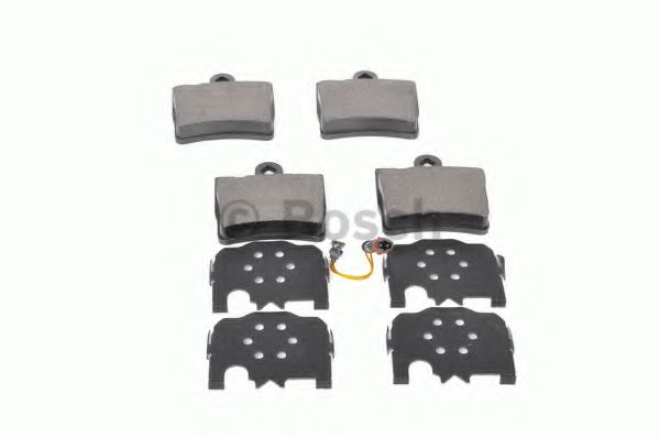 set placute frana,frana disc 8