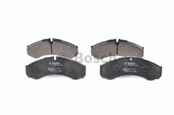 set placute frana,frana disc 4