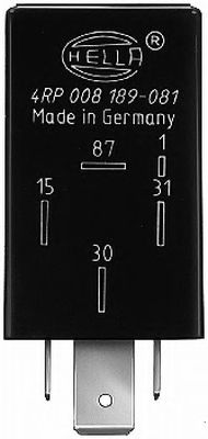 4RP 008 189-081 Releu, pompa combustibil HELLA 
