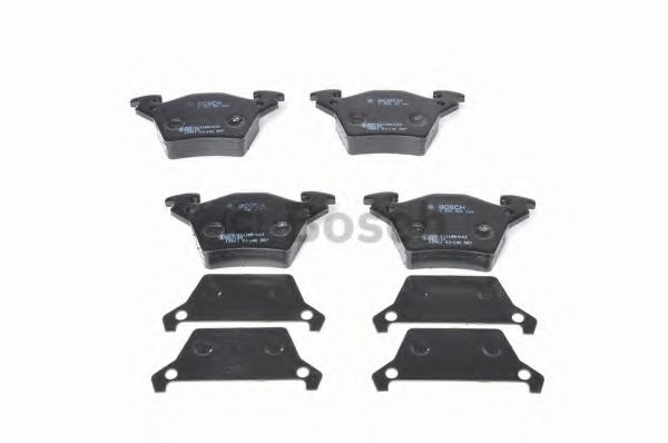 set placute frana,frana disc 3