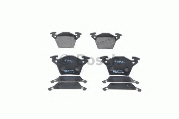 set placute frana,frana disc 4