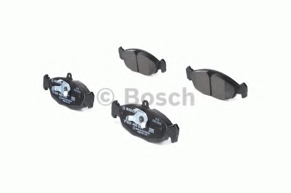 set placute frana,frana disc 2