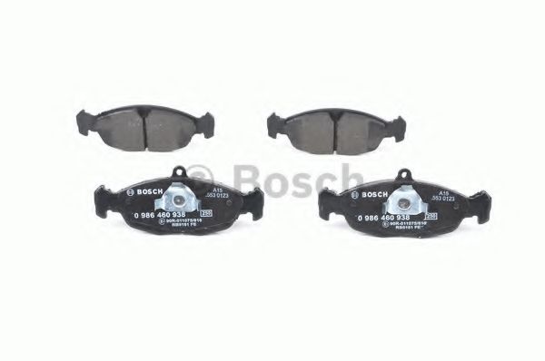 set placute frana,frana disc 4