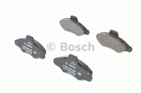 set placute frana,frana disc 2