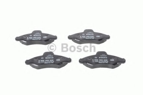 set placute frana,frana disc 3
