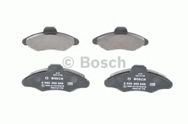 set placute frana,frana disc 6