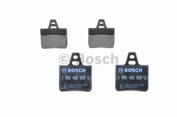 set placute frana,frana disc 4