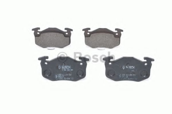 set placute frana,frana disc 4