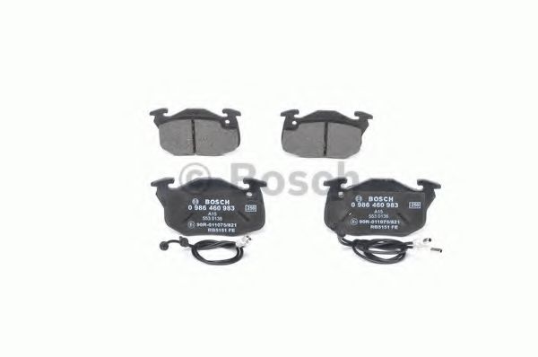 set placute frana,frana disc 4