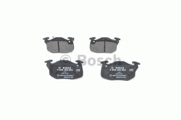 set placute frana,frana disc 6