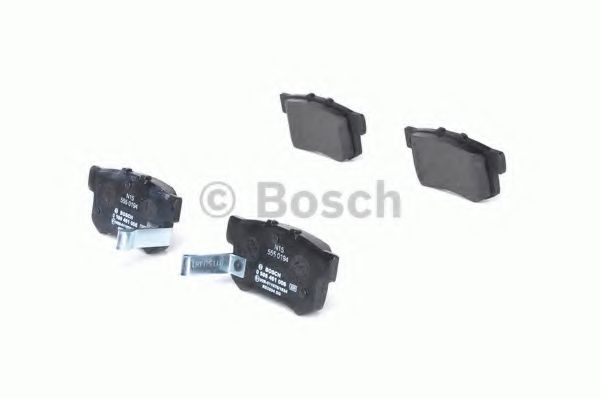 set placute frana,frana disc 2