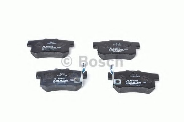 set placute frana,frana disc 3
