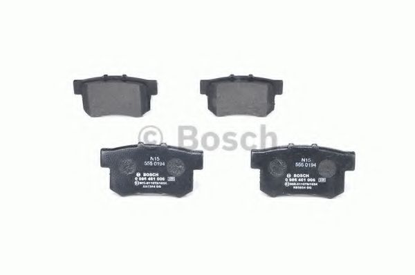 set placute frana,frana disc 6