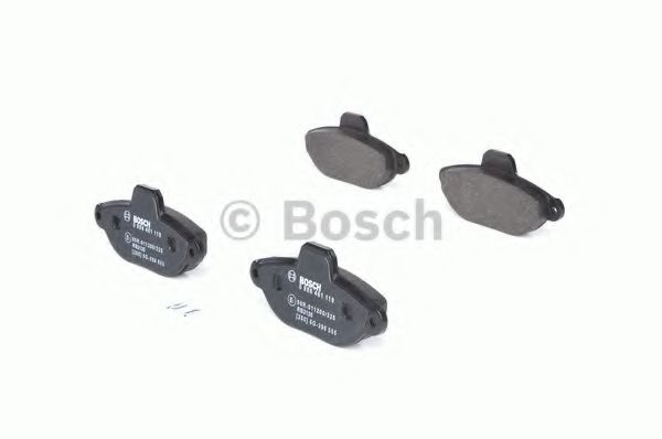 set placute frana,frana disc 2